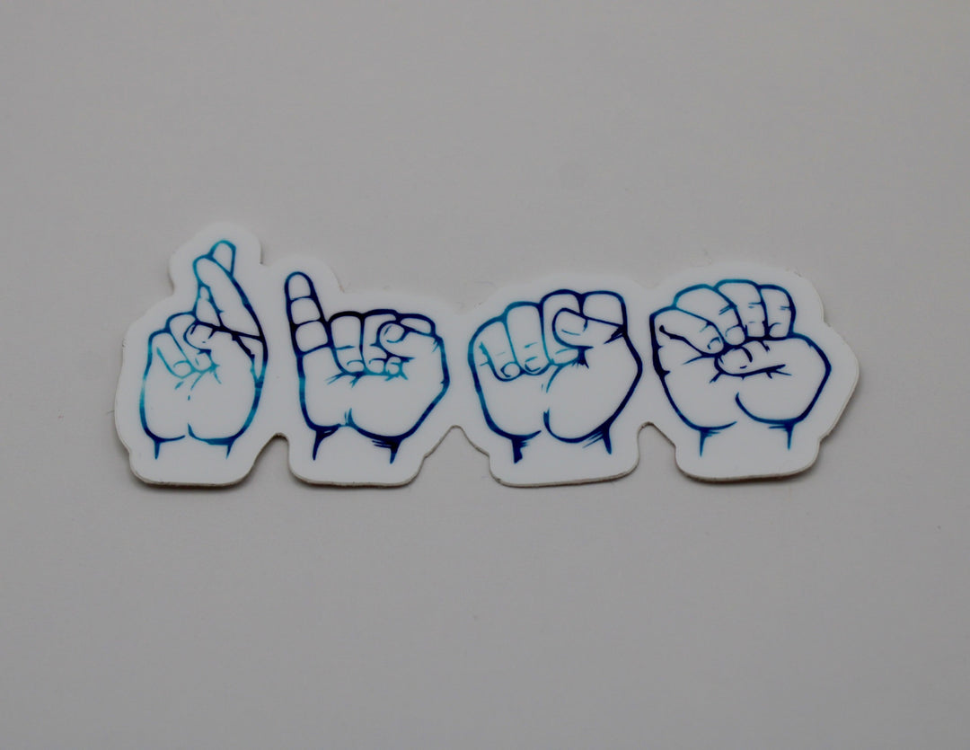 ASL RISE Sticker