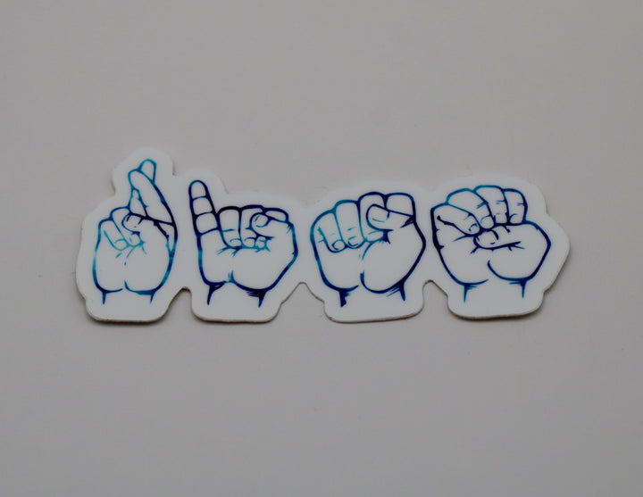 ASL RISE Sticker