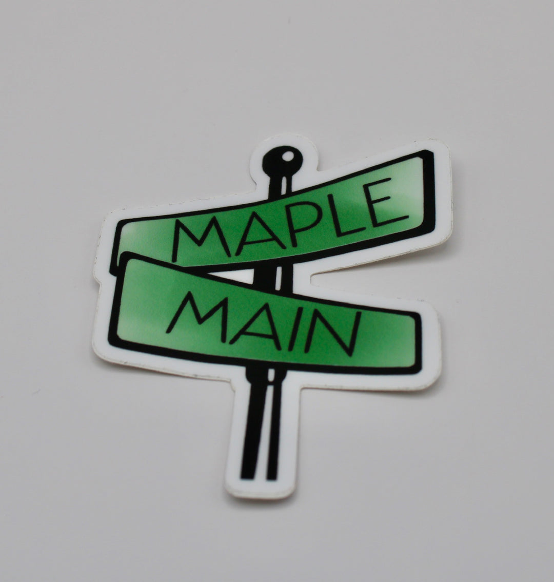 Maple & Main Sticker