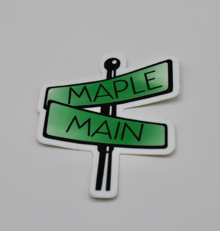 Maple & Main Sticker