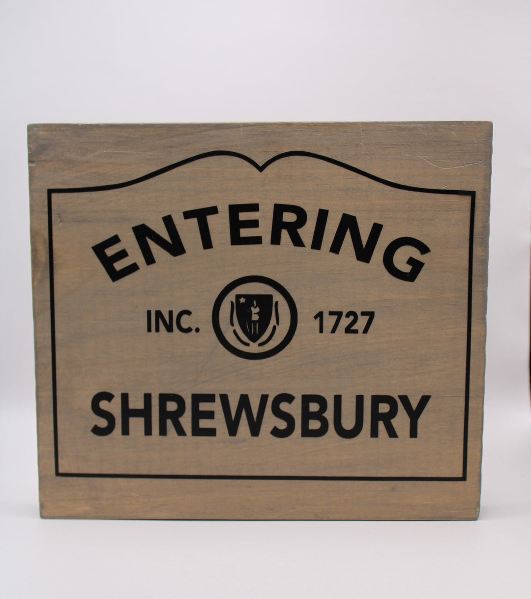 Square Handmade Wood Sign