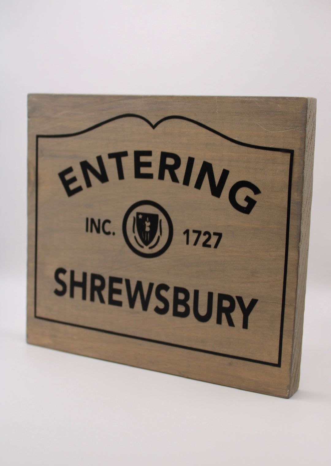 Square Handmade Wood Sign
