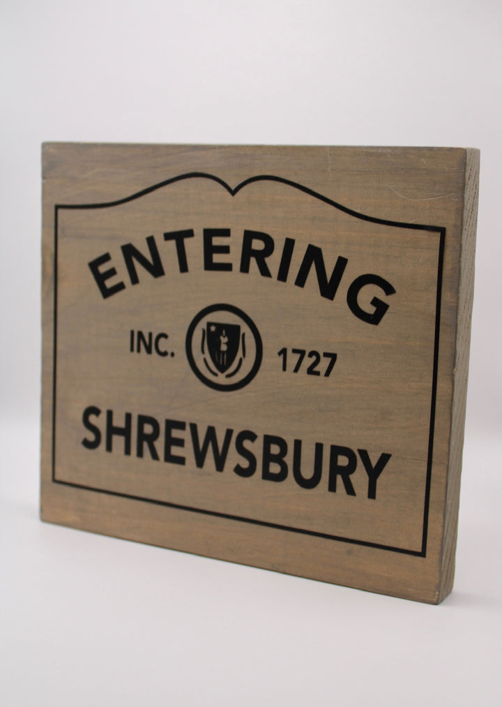 Square Handmade Wood Sign