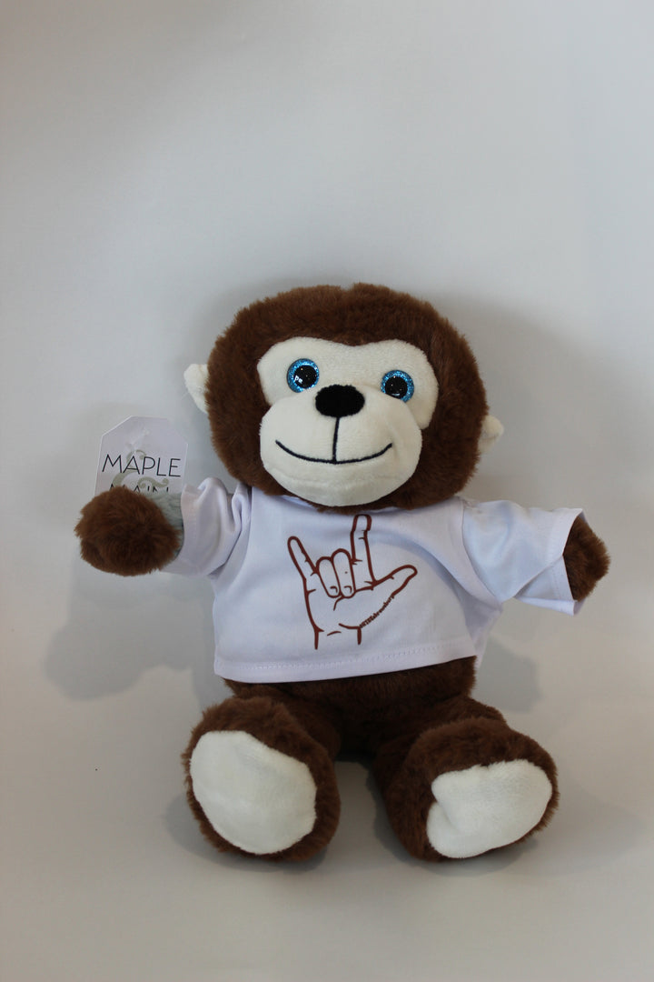 Small Plush Stuffed Animal with T-Shirt