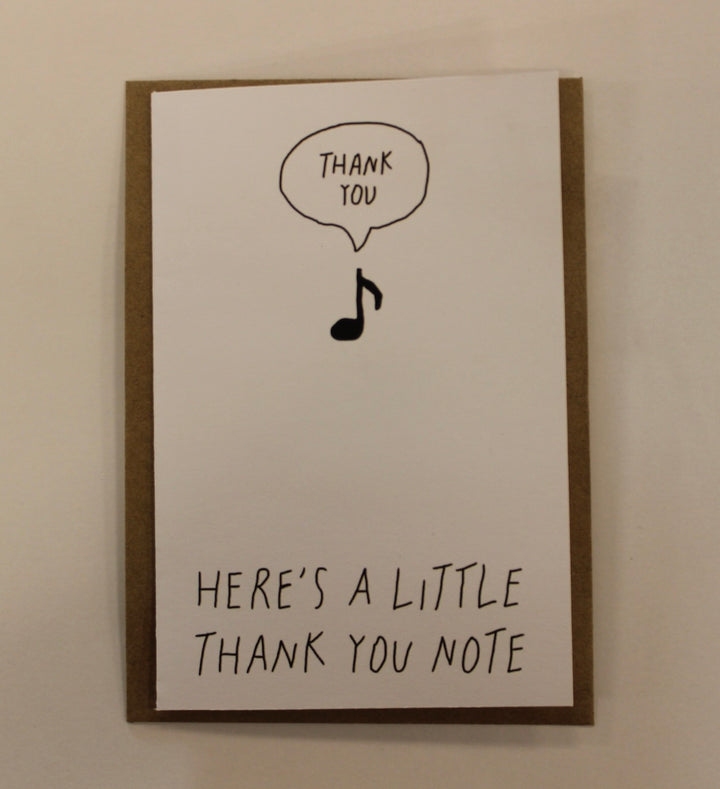 Thank You Card
