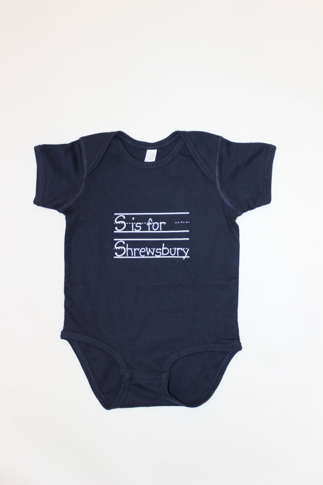 S is for Shrewsbury Baby Onsie